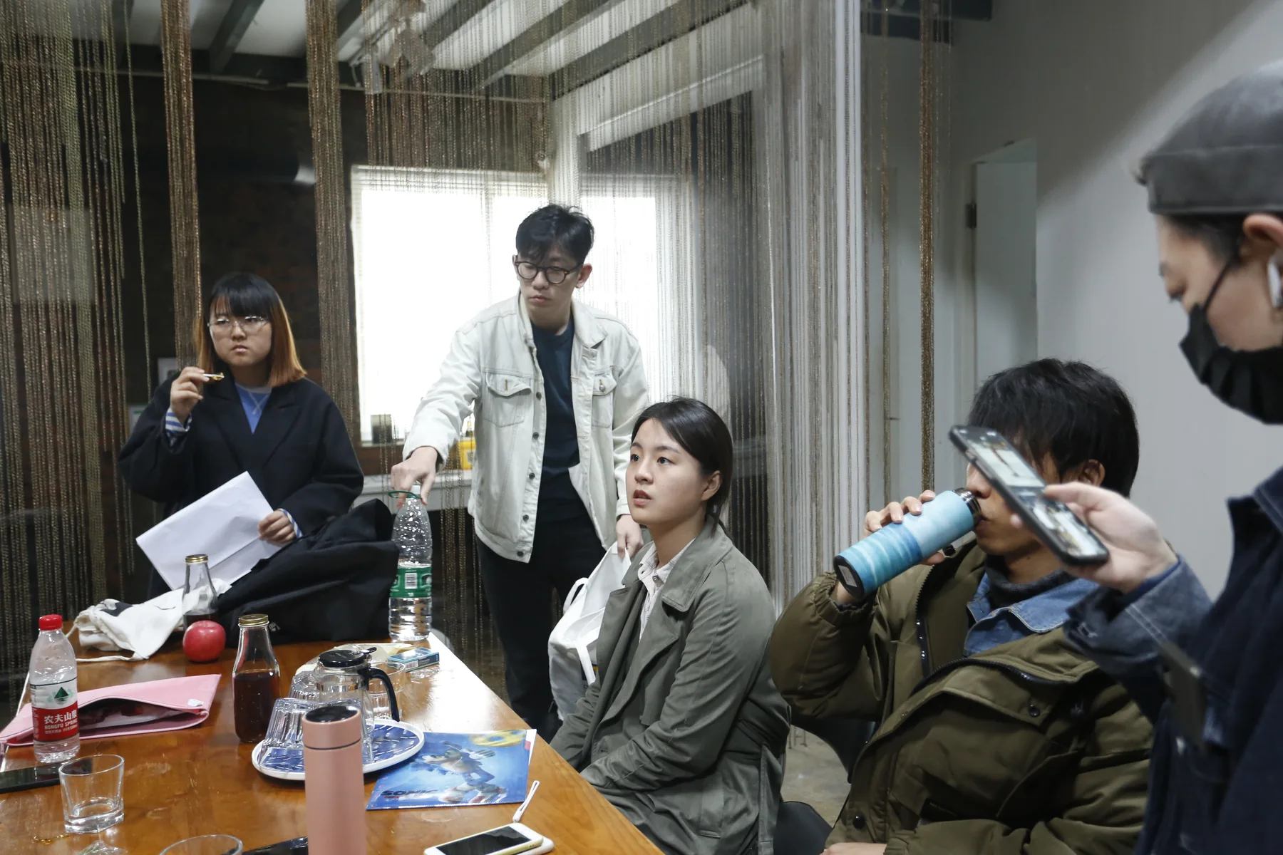 Middle Road Against Love rehearsal photograph 04
