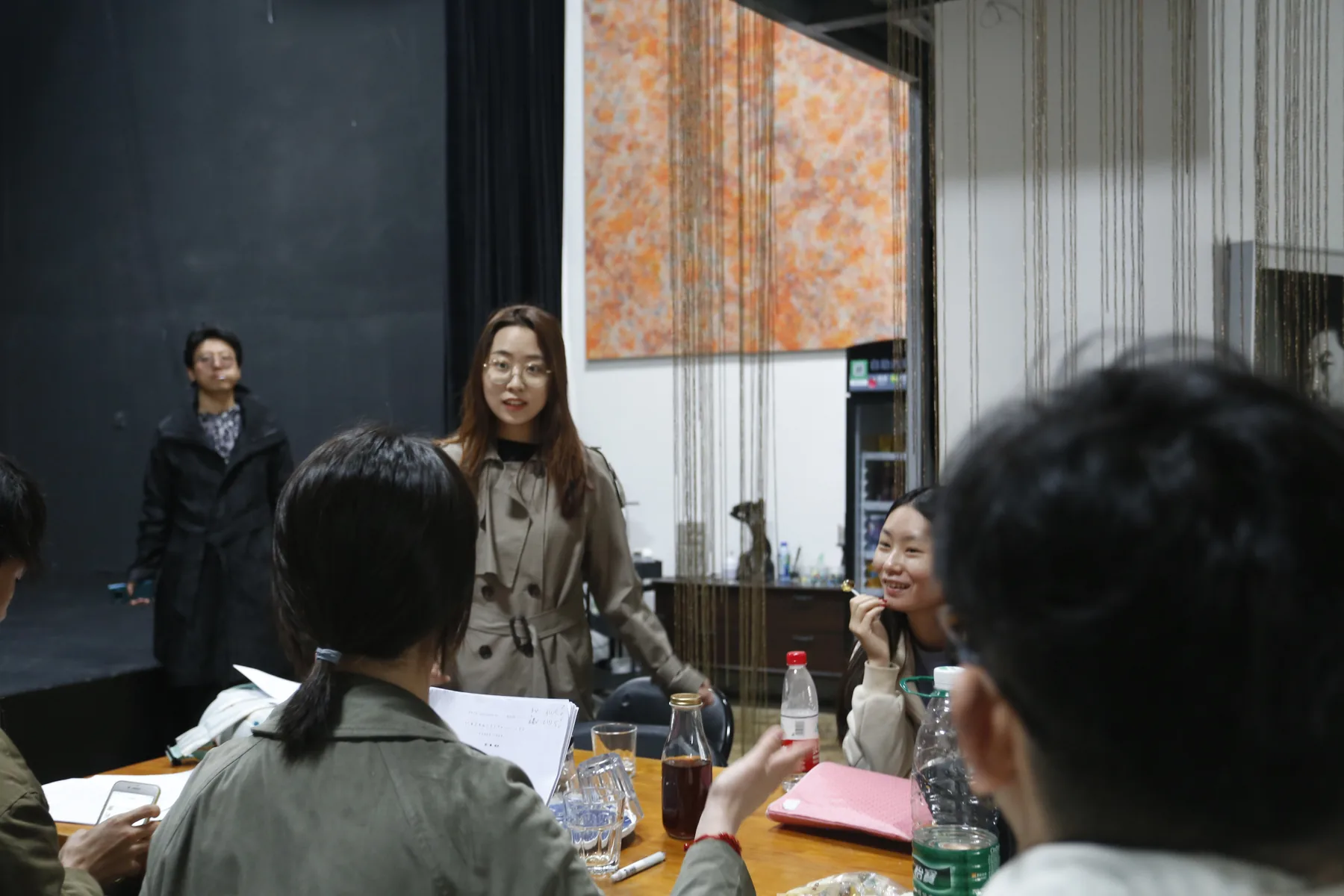 Middle Road Against Love rehearsal photograph 05