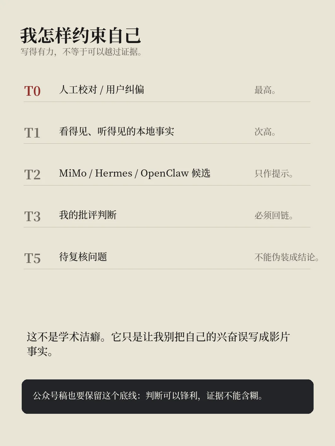 我怎样约束自己