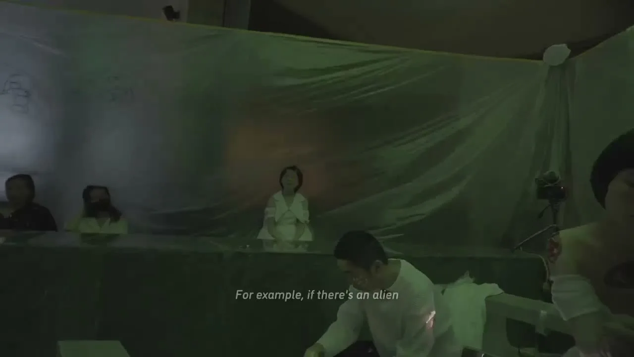 《人类投降派》研究图像